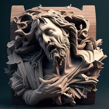 3D model st jesus (STL)